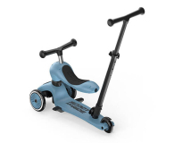 Scoot & Ride Highwaykick 1 Push and Go 2w1 Jeździk i hulajnoga Steel - 1325352 - zdjęcie 2